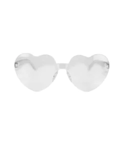 Clear Heart Shape Glasses