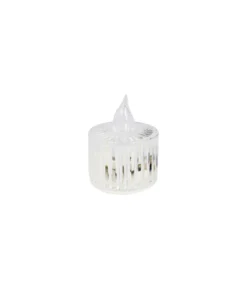 Clear LED Tealight Candle 4pk