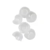 Clear PP Mini Lotus Dessert Cups 6.4 x 3.3cm 12pc