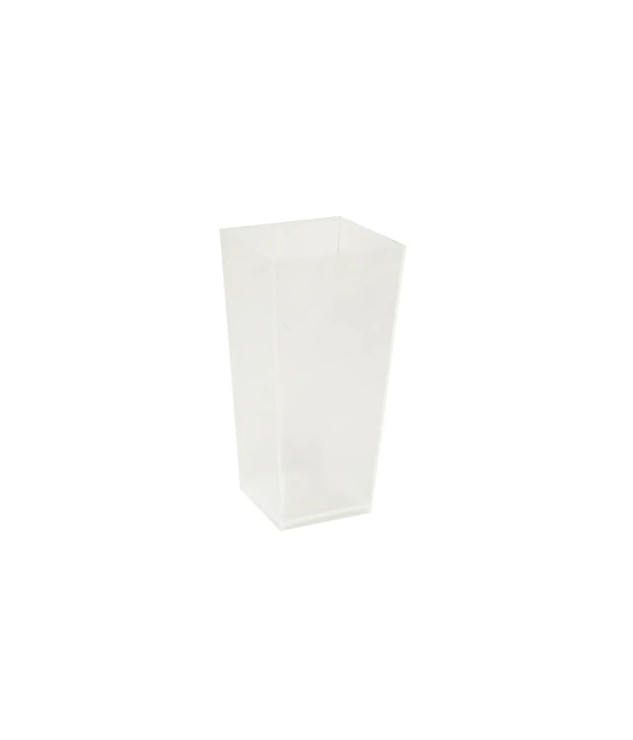 Clear PP Square Dessert Cups 4 x 8.2cm 12pc
