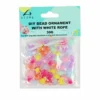 Colorful Butterfly DIY Bead Ornament With White Rope 30g
