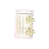 Cream Flower Hair Accessory Set 4pc