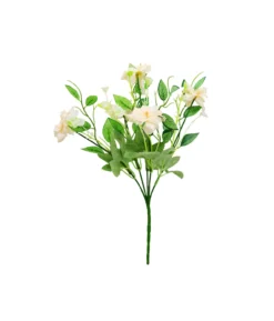 Cream Flowers 5 Heads 30cm