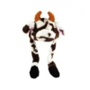 Dairy Cow Plush Hat