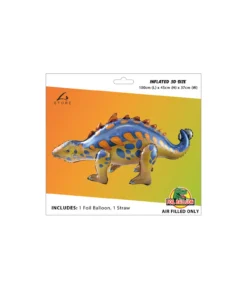 3D Ankylosaurus Foil Balloon 100x45x37cm