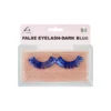 Dark Blue Metallic False Eyelashes