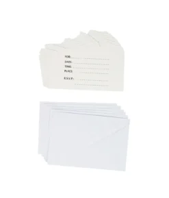 Dinosaur Invitation Card With Envelope 6pcs