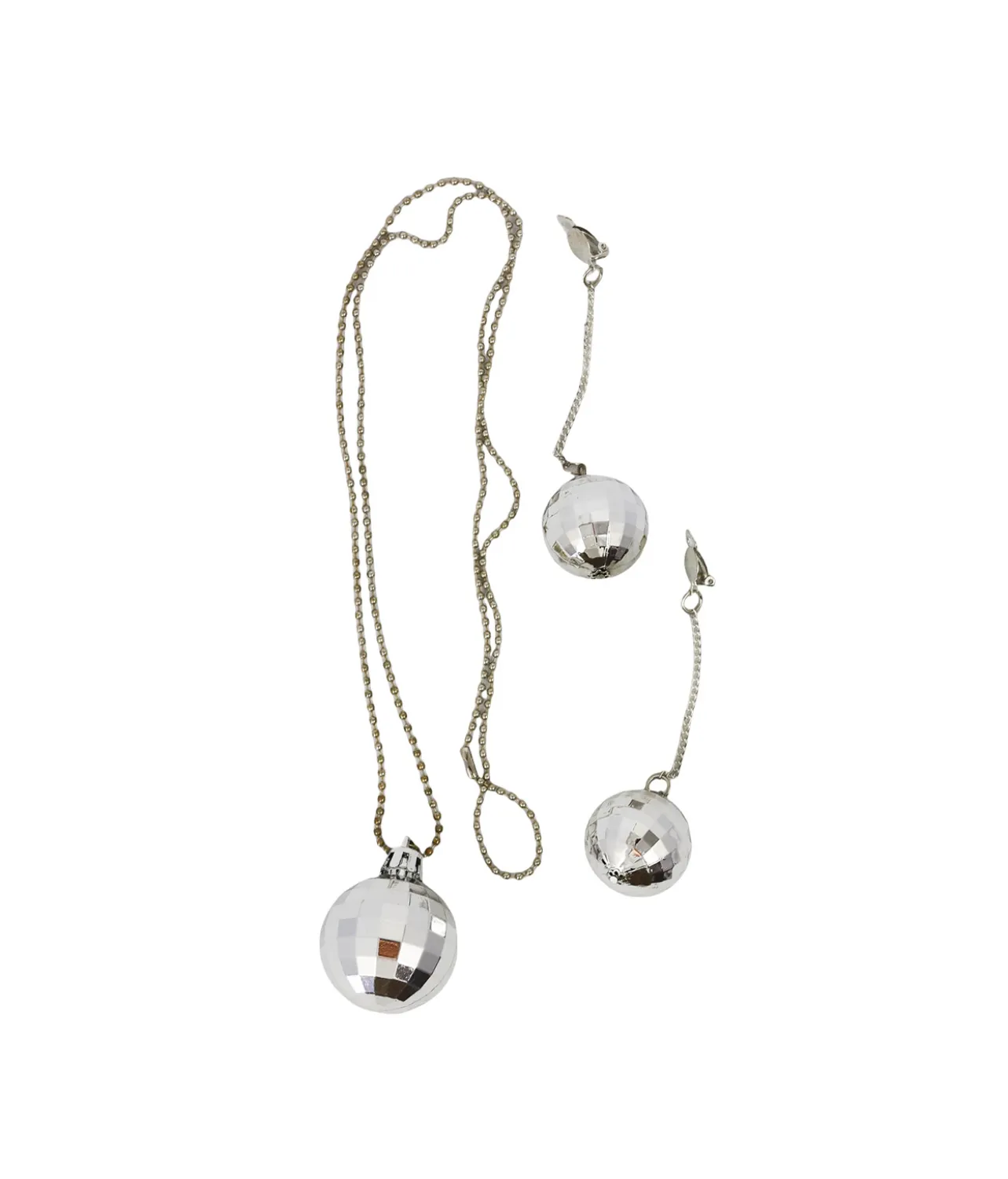 Disco Dress-Up Kit Earrings & Necklace