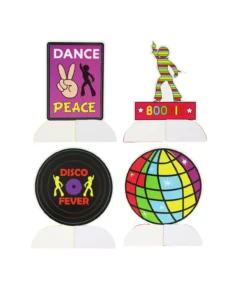 Disco Paper Honeycomb 4pc 15x18cm