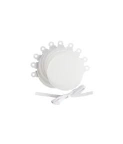 DIY Blank Round Acrylic Ornament 7.5 x 8.45cm 10pc