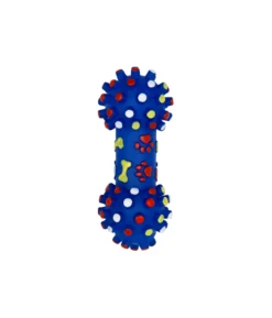 Dumbbell Squeaky Dog Toy Assorted