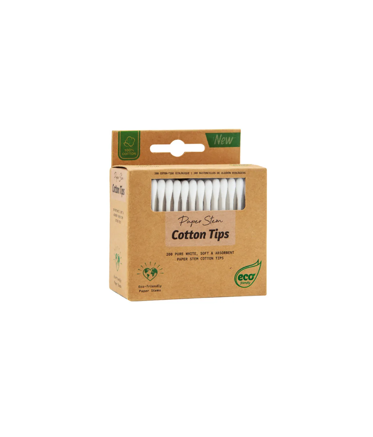 Eco-Friendly Cotton Tips 200pk