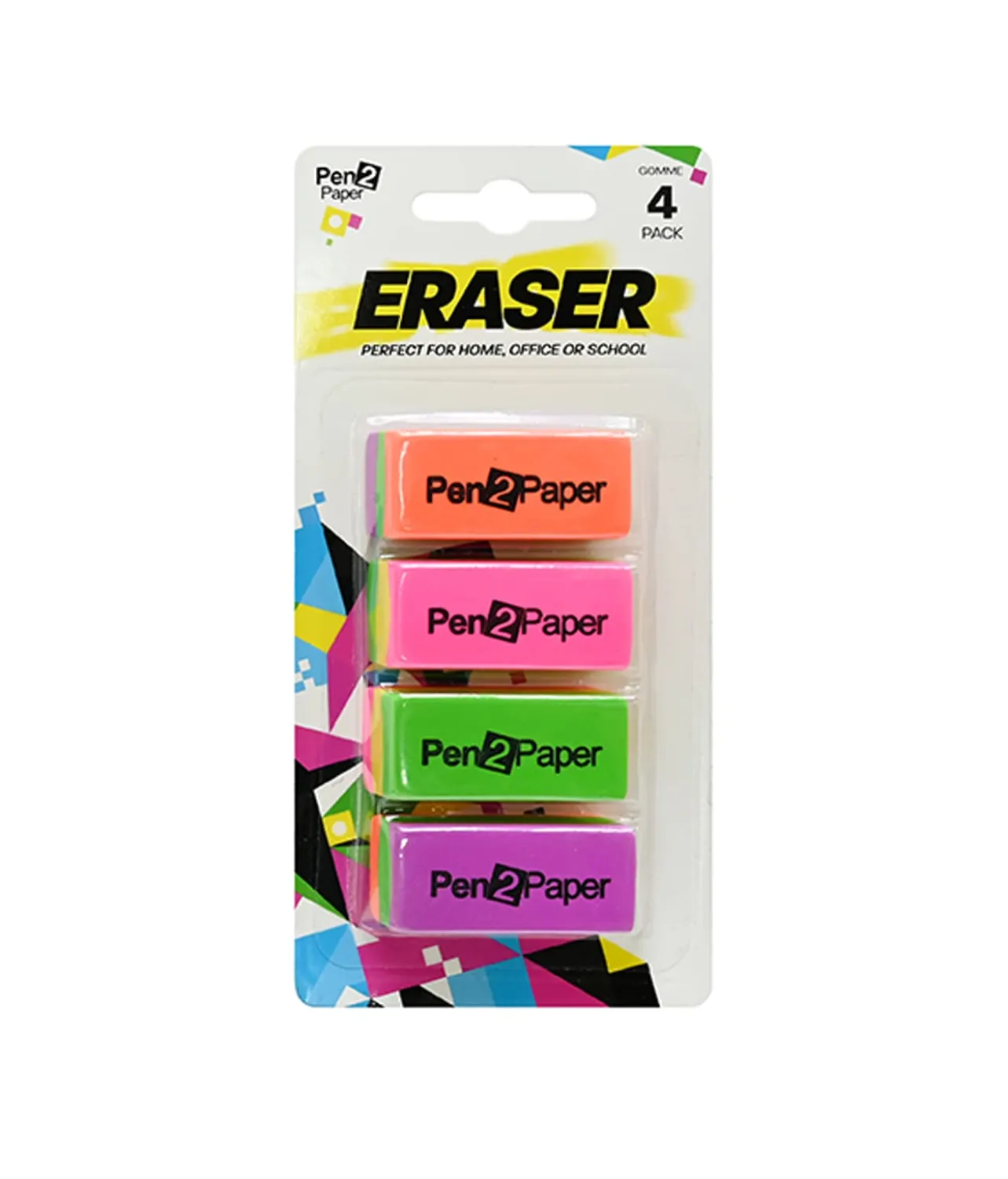 Eraser 4 Pack