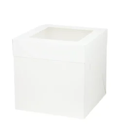 Extra Tall Cake Box with Window 12in