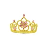 Flower Gold Tiara Crown