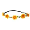 Flower Head Wrap Daisy Orange