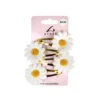 Flower Snap Clip Set 4pk