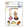 Food Shoe Charms 20pc