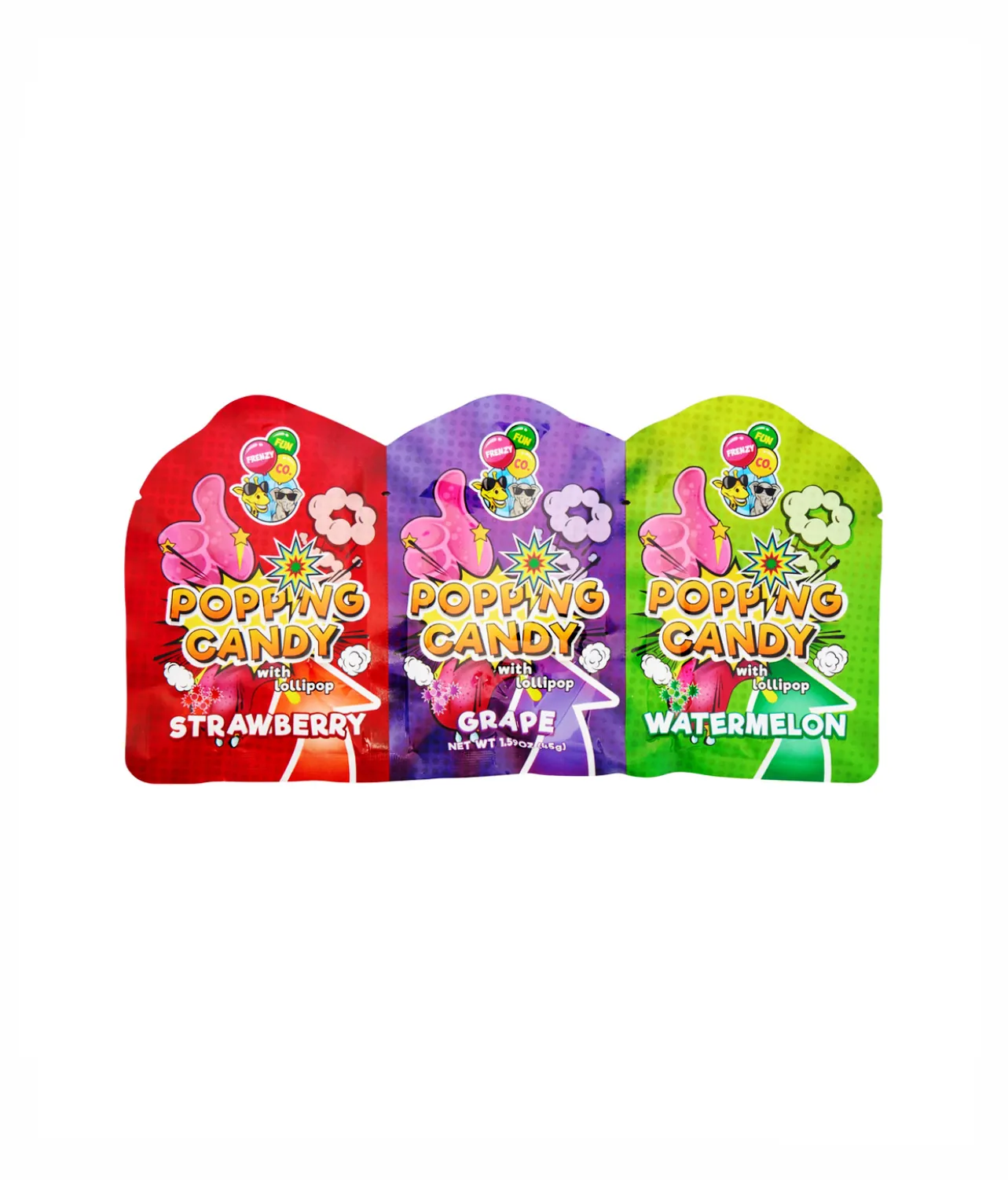 FunFrenzy Popping Candy 3pk