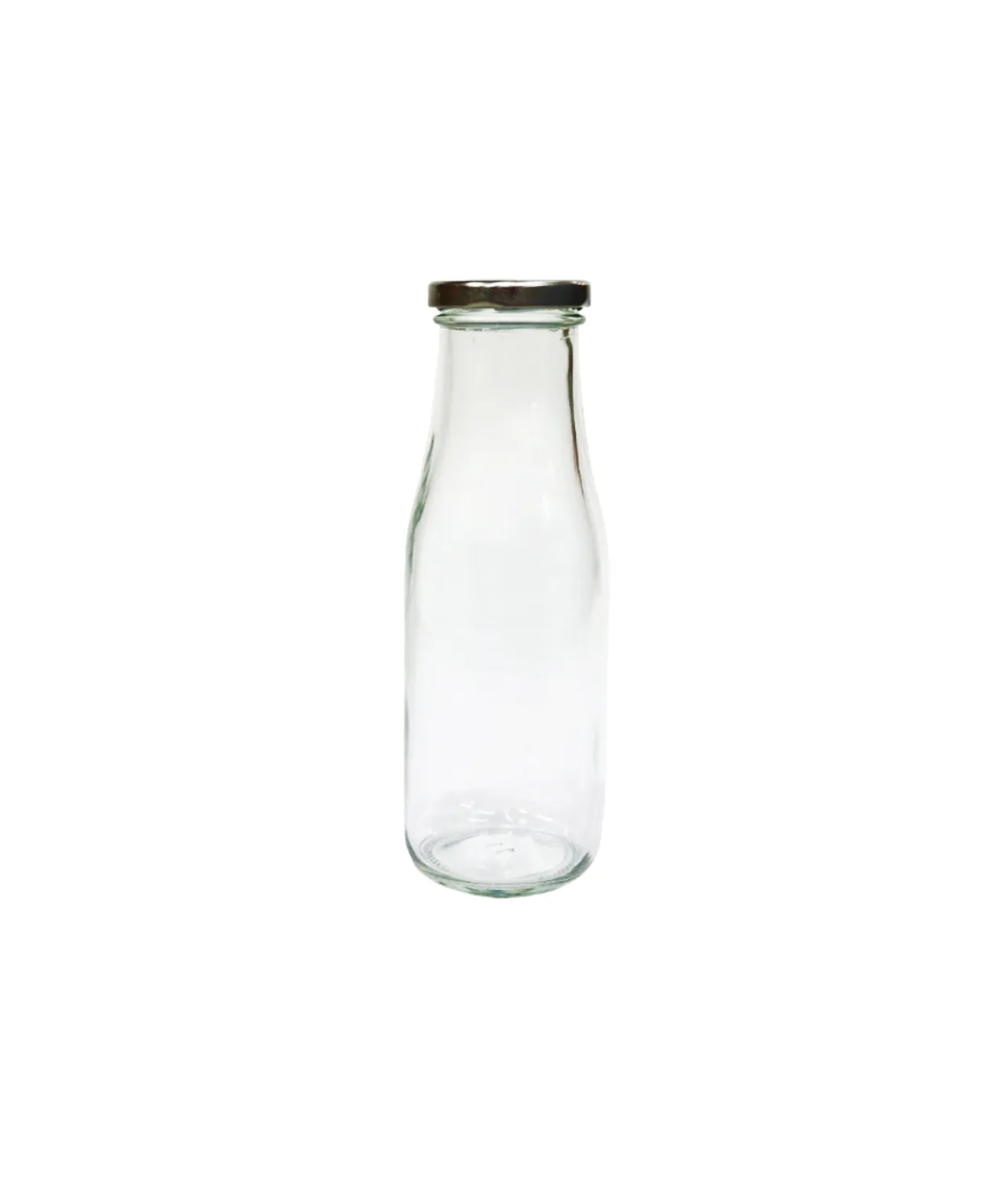 Glass Bottle With Tin Lid 400ml