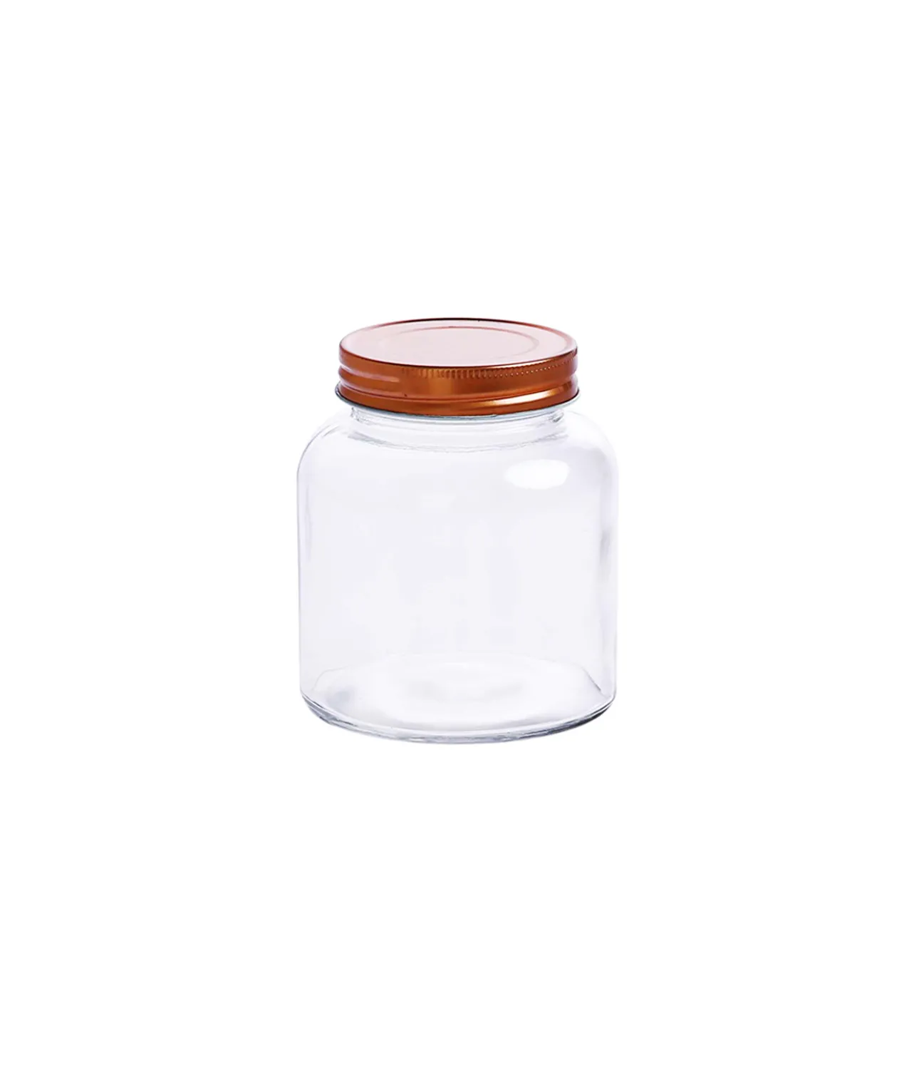 Glass Jar With Copper Lid 330ml