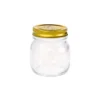 Glass Jar With Gold Lid 260ml