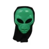 Glow In Dark Alien Mask 25x17cm