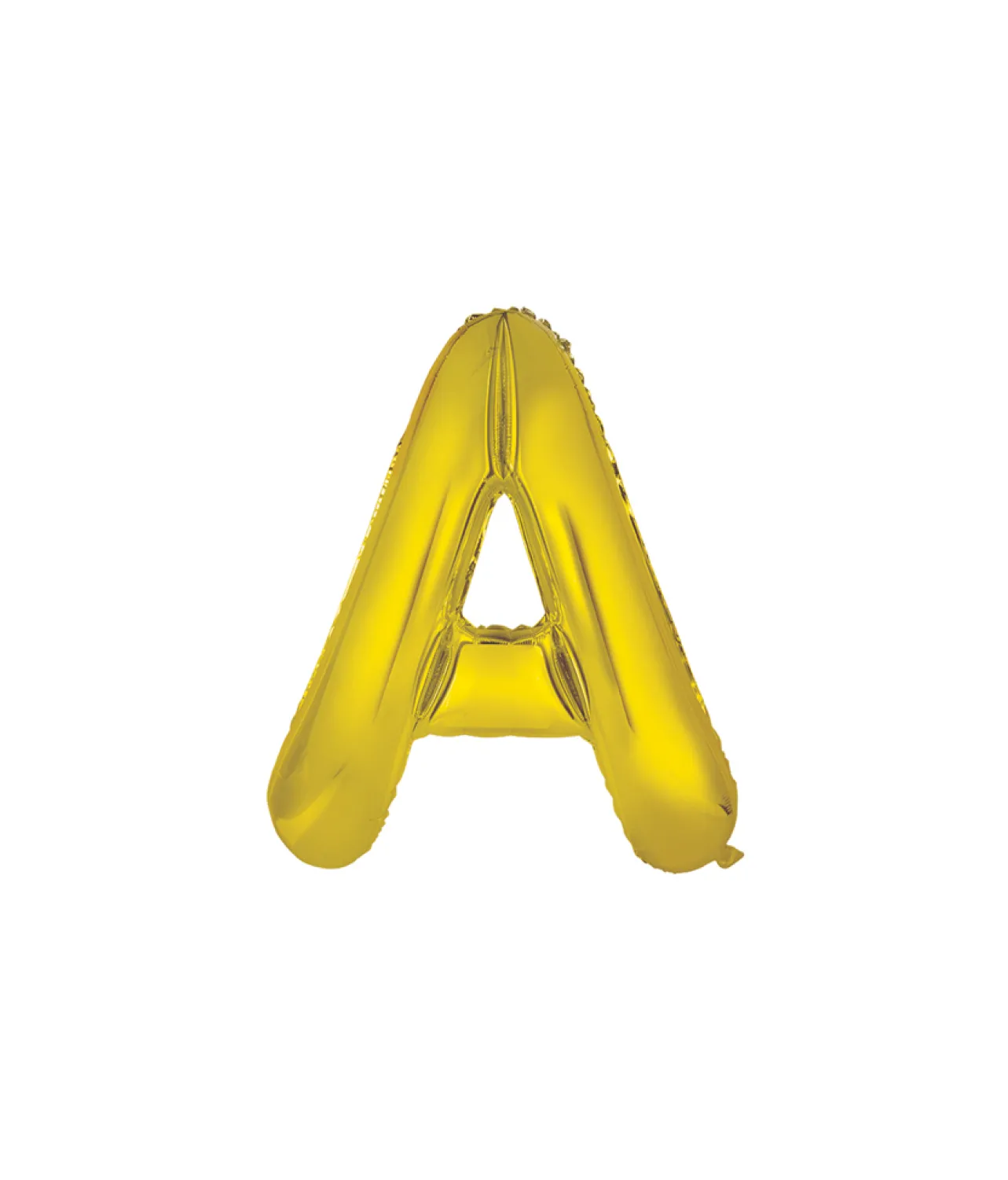 Gold Alphabet Foil Balloon Letter A