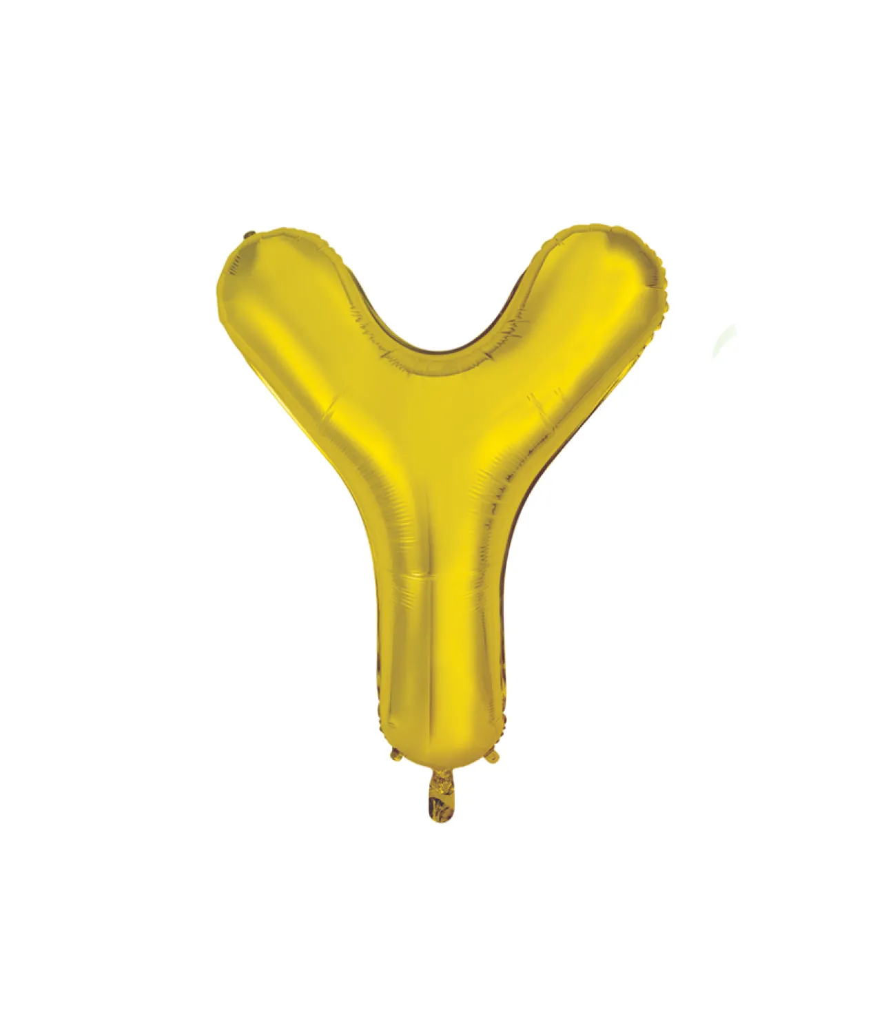Gold Alphabet Foil Balloon Letter Y
