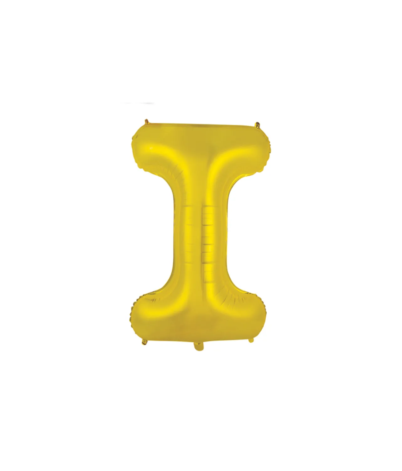 Gold Alphabet Foil Balloon Letter I