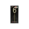 Gold Diamond Cake Topper Number 6