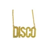 Gold Disco Necklace