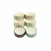 Gold Geometry Washi Tape 6pk