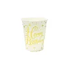 Gold Happy Birthday Paper Cups 20x9oz