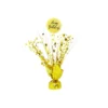Gold Happy Birthday Table Centerpiece