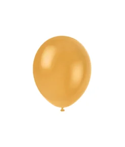 Gold Latex Plain Balloons 5inch 50pk