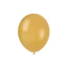 Gold Metallic Latex Balloons 12inch 50pk
