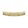 Gold Paper Fringe Banner 2m