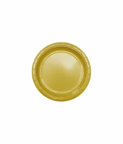 Gold Paper Plates 20x7in