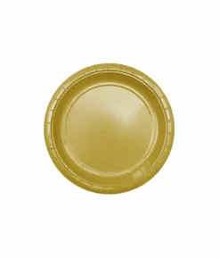 Gold Paper Plates 12x9in
