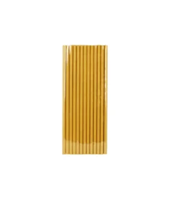 Gold Paper Straws 25pk