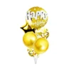 Gold Party Balloon Set 6pc