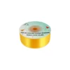 Gold Solid Colour Satin Ribbon 2.5cm