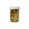 Gold Star Shape Sequins 80g