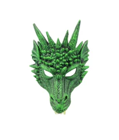 Green Dragon Foam Half Mask