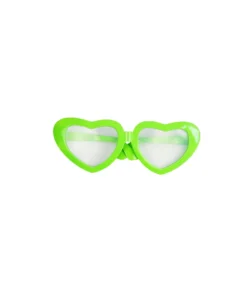 Green Heart Party Glasses 23 x 9cm