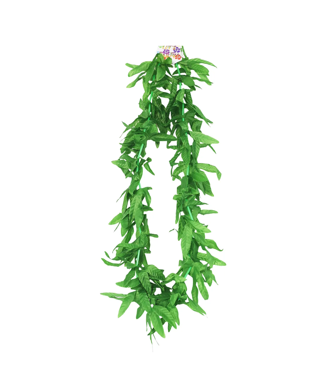 Green Leaf Flower Lei