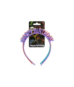 Happy Birthday Headband 4pk