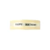 Happy Birthday Organza Ribbon 2.5cm x 45m