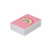 Happy Rainbow Note Pad 60 Sheets 4Pc 6.5×9.5cm
